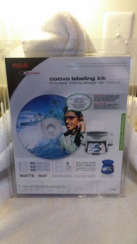 RCA Discwasher CD/DVD Labeling Kit Model #RD1602