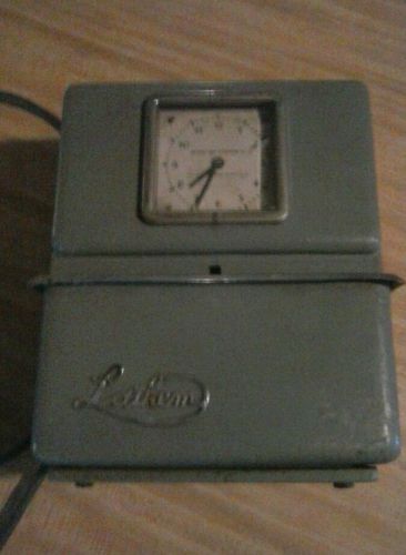 Vintage Lathem Time Clock Punch Clock
