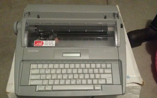 brother sx 4000 portable typewriter