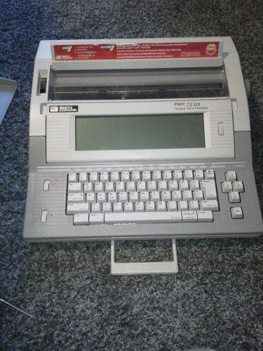 Smith Corona Personal Word Processor Digital Typewriter with Display (PWP 78 DS)