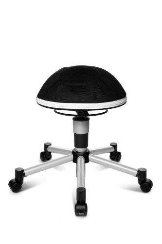 Topstar sh27bb0e sitness junior half ball fitness-stool - black - rrp ?199.00 for sale