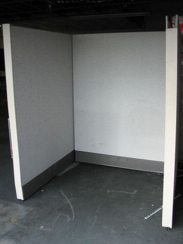 Herman miller modular cubicle 3 panel work station room divider partition for sale