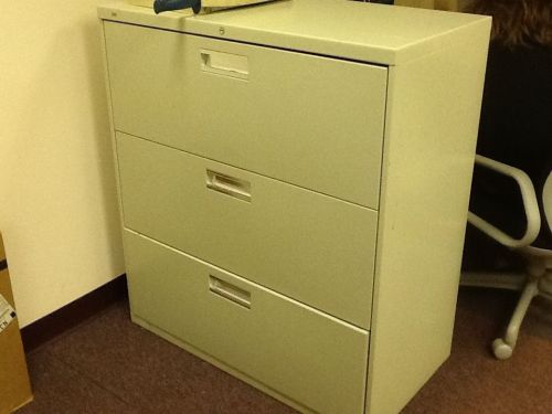 2 Three Draw File Cabinets- Excellent Condition