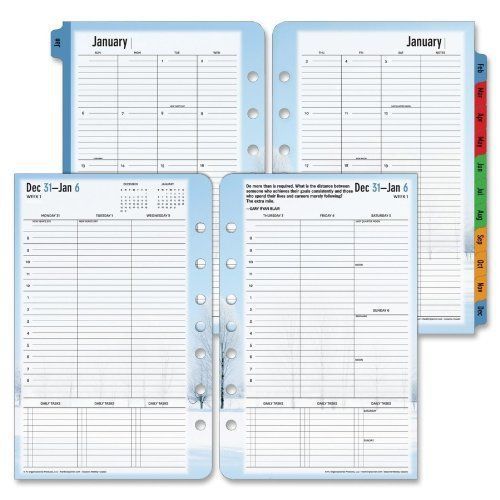 Franklin Covey Seasons Planner Refill - Weekly - 5.50&#034; X 8.50&#034; - 1 (fdp37624)