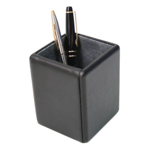 Royce Leather Pen/Pencil Holder - Black