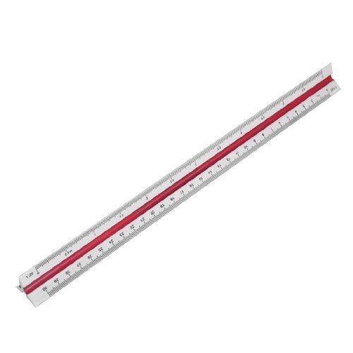 Amico engineer plastic triangular scale ruler 1:20 1:25 1:50 1:75 1:100 1:125 for sale