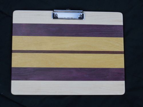Computer Printout / Sideways Oriented Wood Clipboard / Personally Hand Crafted