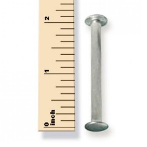 Charles leonard aluminum chicago screw posts, 2 inch length, pack of 50 for sale