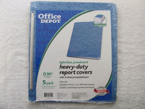 OFFICE DEPOT HEAVY- DUTY REPORT COVERS LETTER SIZE 3&#034; CAPACITY
