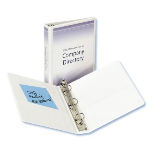 Mini Economy View Binder with Round Rings, 5-1/2&#034; x 8-1/2&#034; - Case of 12