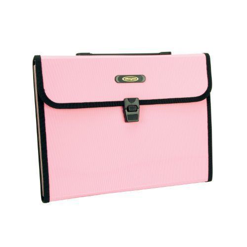 Wilson jones pink 7-pocket filer - letter - 8.50&#034; width x 11&#034; length (61012) for sale