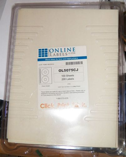 Online Labels OL5075CJ CD Labels