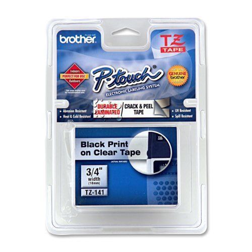 Brother international tzes141 brother tzes141 label tape - 0.75&#034; width - 1 each for sale