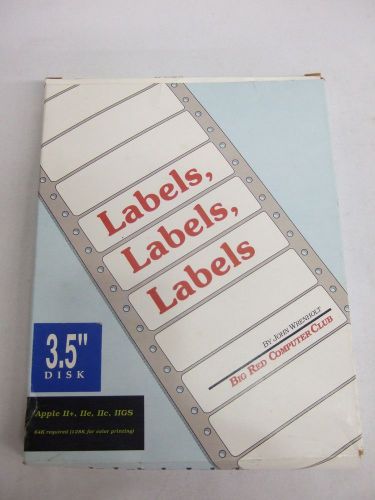 Labels, Labels, Labels