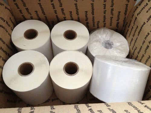 Thermal Label Printer Rolls ( Pack of 6 Rolls )