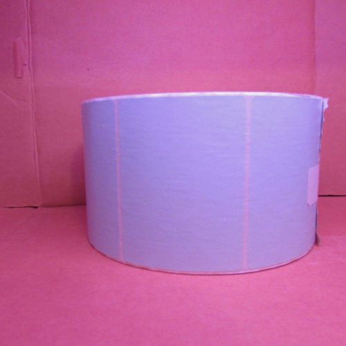 4&#034;x3&#034; light blue  thermal transfer labels,perforated,3&#034; core-1,950 labels/roll for sale