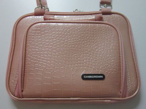 Tablet Laptop Case, Pearl Pink Casecrown in Alligator for 15&#034;  Apple Macbook