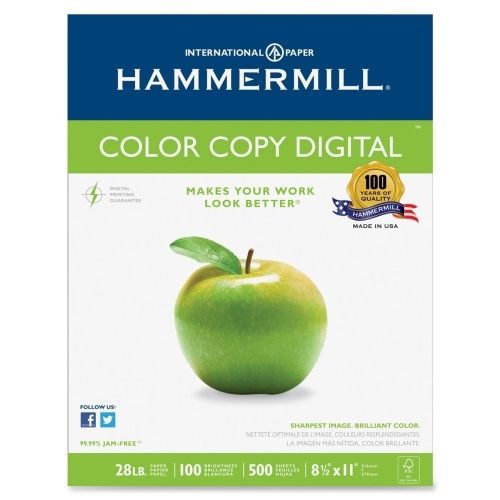 Lot of 8 hammermill copy paper -8.5&#034;x11&#034;-28 lb- 100 bright -500/ream -white for sale
