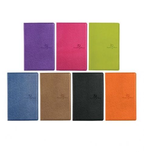 2015 New Franklin Planner Casual Calendar 2D32 116x180mm planner Diary 7colors