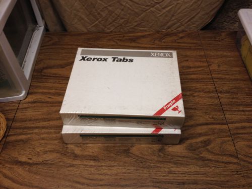 Xerox Tabs 9x11 Unpunched 5 Box Carton 3R4417 2 Packs of 250 Sheets NIB