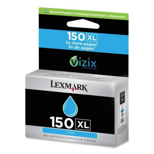LEXMARK - BPD SUPPLIES 14N1615 NO 150XL CYAN INK CARTRIDGE