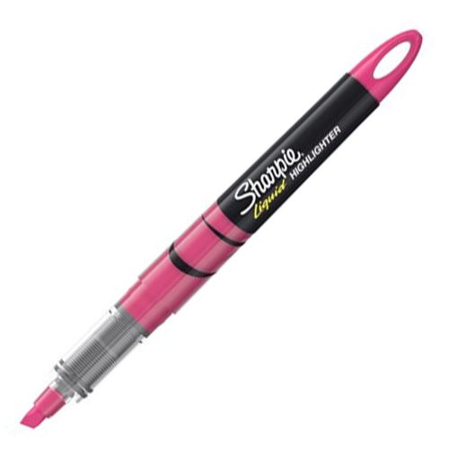 Sharpie Accent Pink Liquid Pen-Style Highlighter Micro