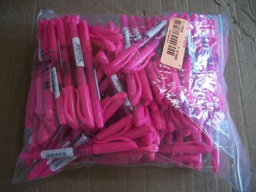 LOT OF 100 PINK SHARPIE CHISEL TIP PREMIUM ACCENT HIGHLIGHTERS