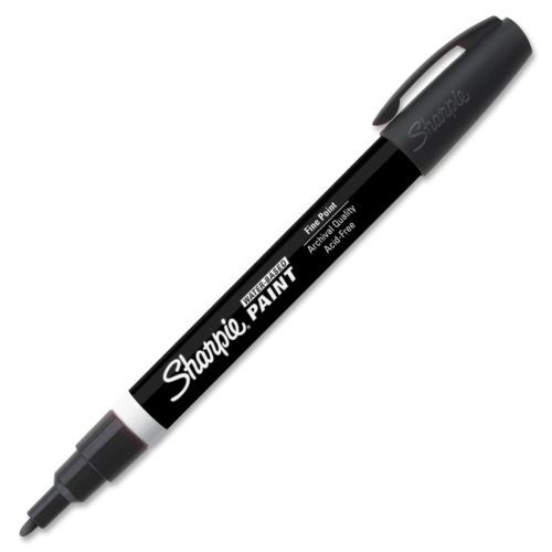 Sharpie poster-paint marker - fine marker point type - black ink - 1 (san35577) for sale