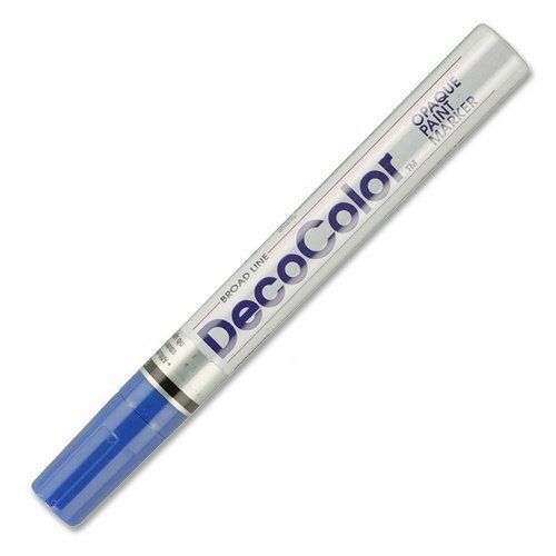 Uchida of america corp 300s-03 marvy decocolor paint marker - blue ink (300s03) for sale