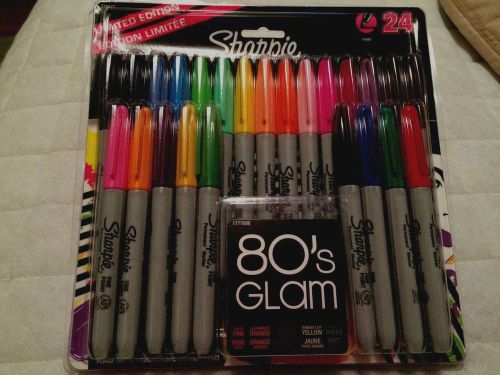 Sharpie Fine Point 80&#039;s Glam Limited Edition Permanent Markers - SAN31993PP