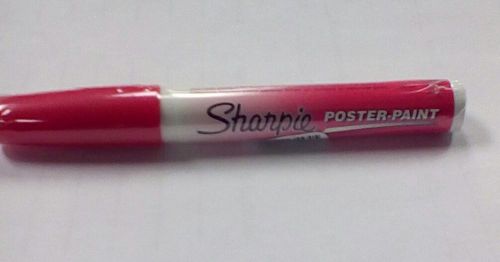 Sharpie Marker Poster Paint Red  EXTRA FINE Point WATER BASED Sealed NEW