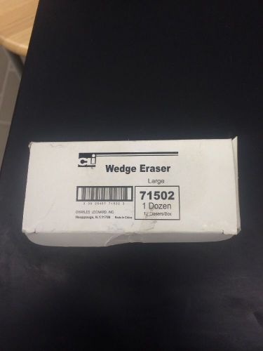 Wedge Erasers 35 Dozen Large 71502