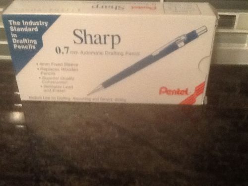 12 Pentel Sharp 0.7mm Automatic Drafting Pencils Brand New