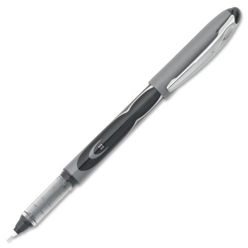BIC Triumph 537R Rollerball Pen - 0.5 mm - Needle Point - Black Ink - 1 Ea