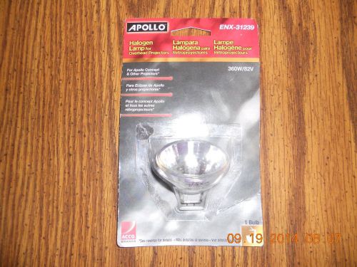 HALOGEN OVERHEAD PROJECTOR LAMP BULB 360W 82V BRAND NEW