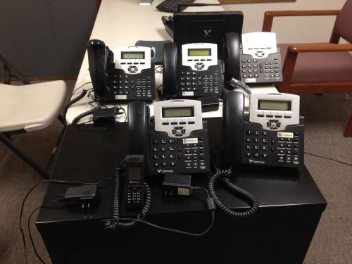 Vertical IP 2041 Phone lot of 5 with cordless