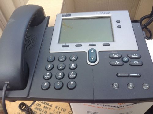 CISCO IP PHONE 7940 OFFICE NETWORK BUSINESS HANDSFREE VOICE HANDSET TELEPHONE