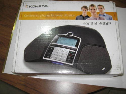 (NEW) Konftel 300IP SIP-Based Conference Phone (VoIP) Model# 910101063