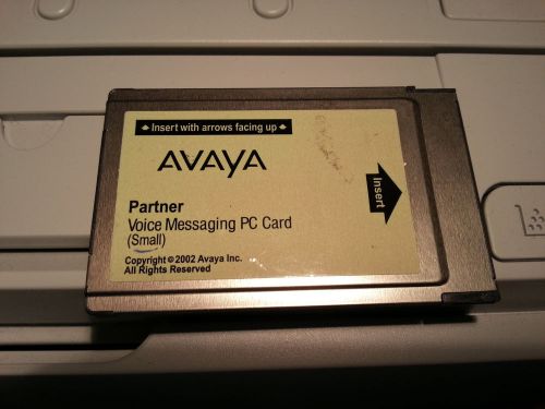 Avaya partner voice messaging pc card small