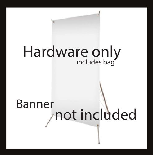 TRIPOD BANNER DISPLAY: HARDWARE ONLY