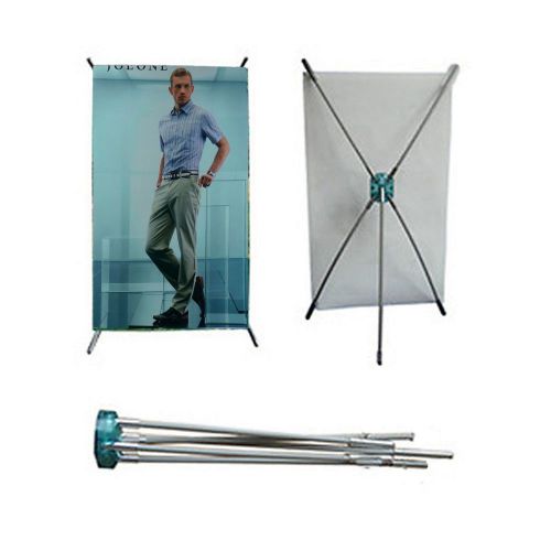 Tabletop X Banner Stand with Free Customer Poster 11&#034;x17&#034; A3 Size