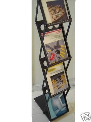 4 magazine racks 4 trade show literature brochure display-lowest price for sale