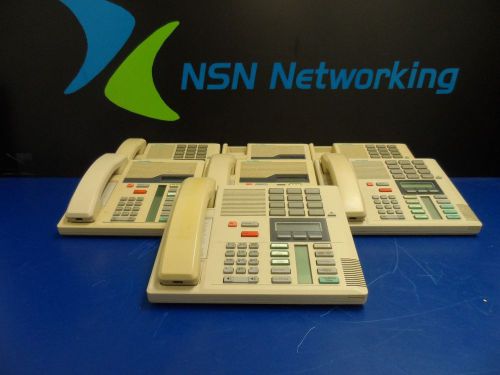 Lot of 7x Nortel Meridian M7208 M7310 Ash Display Discolored Phones