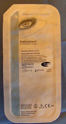 Alcon/Grieshaber UltraFow Bimanual I/A  *see full description* Irrig/Aspiration