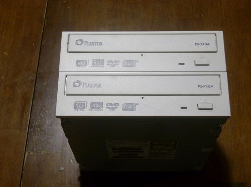 2 Plextor PX-740A DVD±R/RW CD-R/RW Internal Desktop Drives