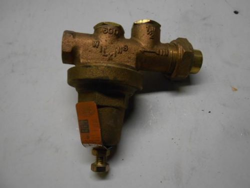 Nos wilkins water pressure reducing valve 1/2&#034; model # 600 -19l5 for sale
