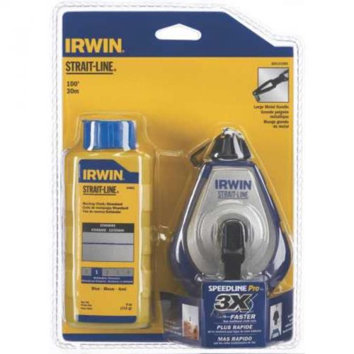 Speed-line pro chalk and reel 2031319ds irwin tape measures and tape rules for sale