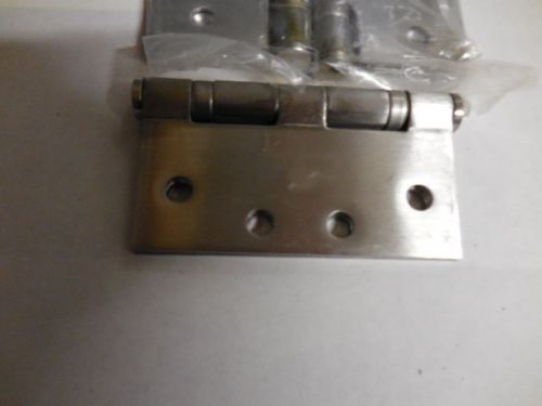 RAMCO -Stainless Steel Commercial Hinge w/Ball Bearing  BB91 4x4 US32D (3/box)