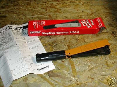 Bostitch H30-6 Slap Bat Hammer Tacker, Insulation,Felt