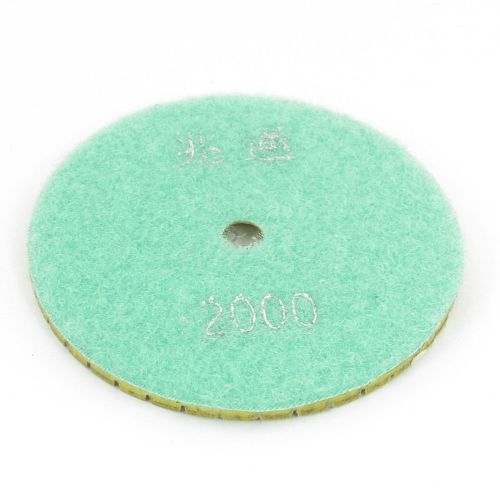 Grit 2000 3&#034; Diameter Tile Stone Polisher Grinder Diamond Polishing Pad